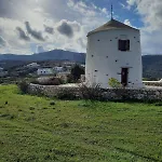 Paros Traditional Windmill In Lefkes *