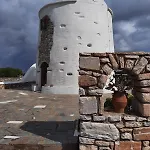 Paros Traditional Windmill In Lefkes Lefkes (Paros)