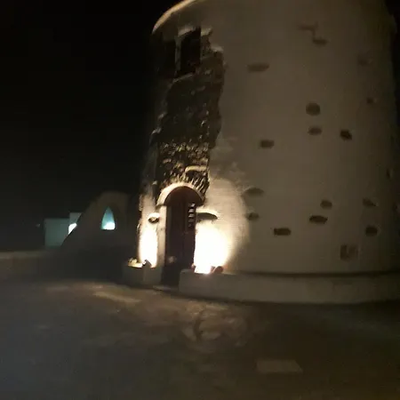 Paros Traditional Windmill In Lefkes Λεύκες