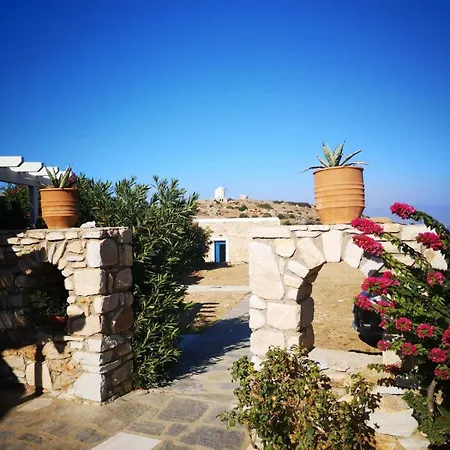 Paros Traditional Windmill In Lefkes