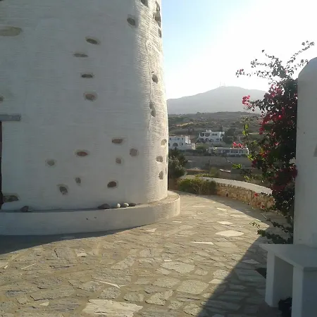 Paros Traditional Windmill In Lefkes * Lefkes (Paros)