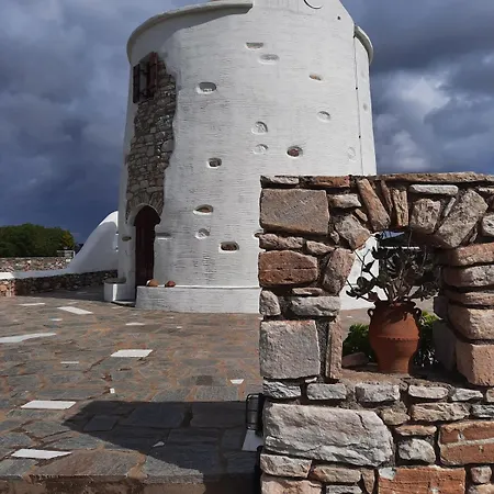 Paros Traditional Windmill In Lefkes Lefkes (Paros)