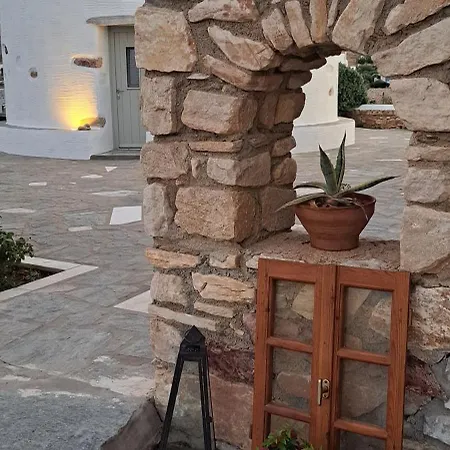 Paros Traditional Windmill In Lefkes * Λεύκες