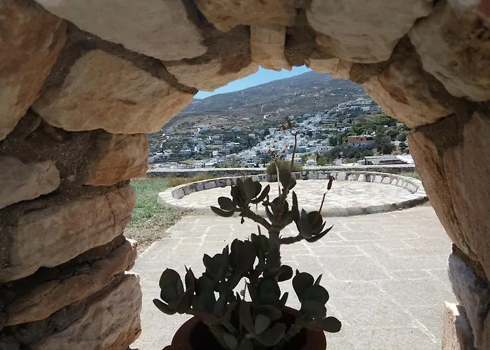 Paros Traditional Windmill In Lefkes Lefkes (Paros)