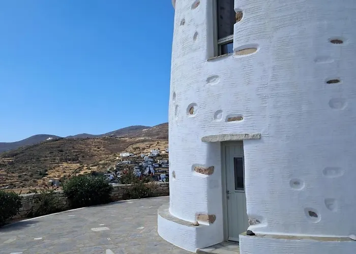 Vakantiehuis Paros Traditional Windmill In Lefkes *